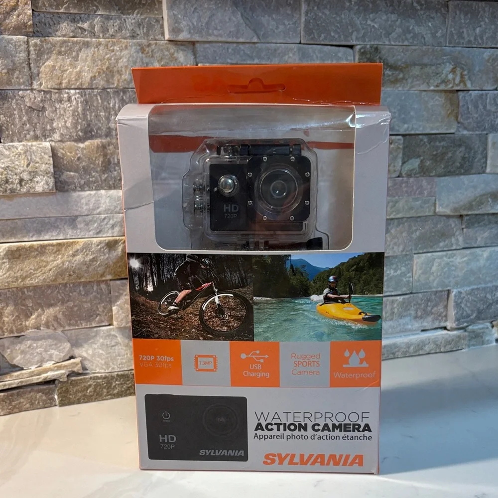 Sylvania Black HD Waterproof Action Camera